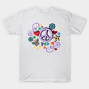 Hippie Peace T-Shirt